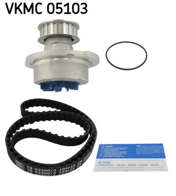 Obrázok Vodné čerpadlo + sada ozubeného remeňa SKF  VKMC05103